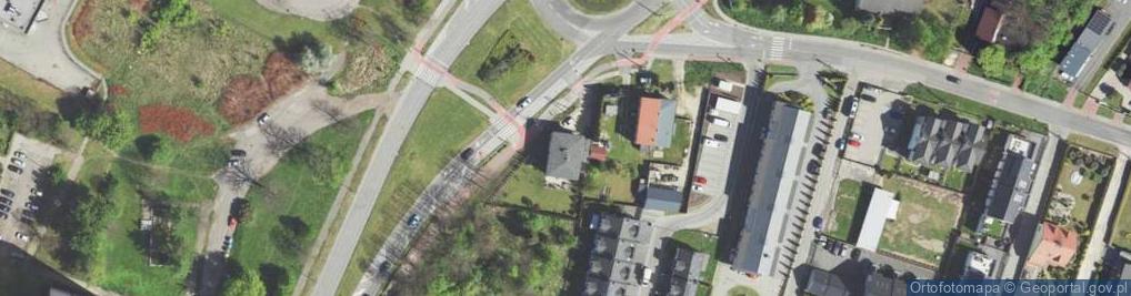 Zdjęcie satelitarne św. Antoniego ul.