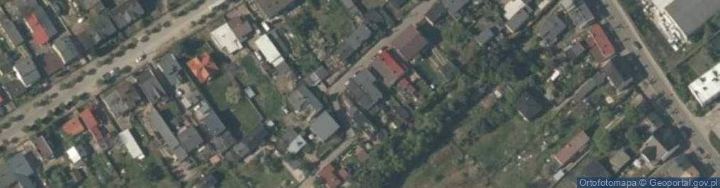 Zdjęcie satelitarne św. Barbary ul.