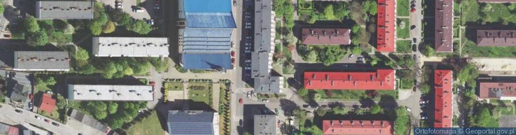 Zdjęcie satelitarne św. Maksymiliana Marii Kolbego ul.
