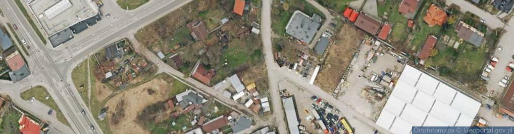 Zdjęcie satelitarne św. Weroniki ul.
