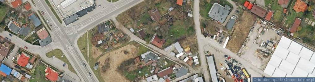 Zdjęcie satelitarne św. Weroniki ul.