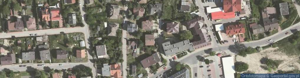 Zdjęcie satelitarne Świebodzicka ul.