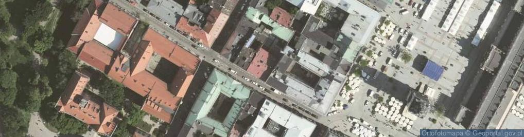 Zdjęcie satelitarne św. Anny ul.