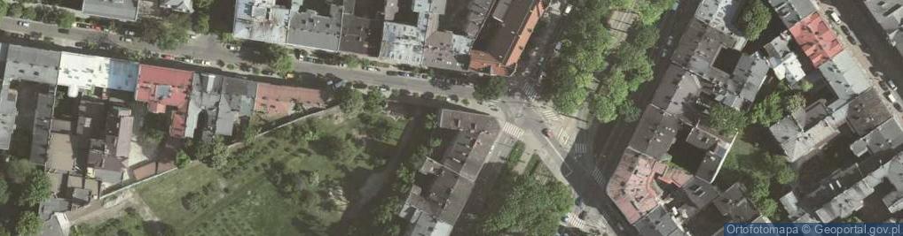 Zdjęcie satelitarne św. Sebastiana ul.