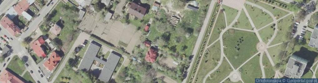 Zdjęcie satelitarne Świętoduska ul.