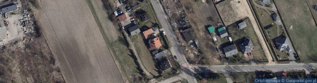 Zdjęcie satelitarne św. Rafała Kalinowskiego ul.