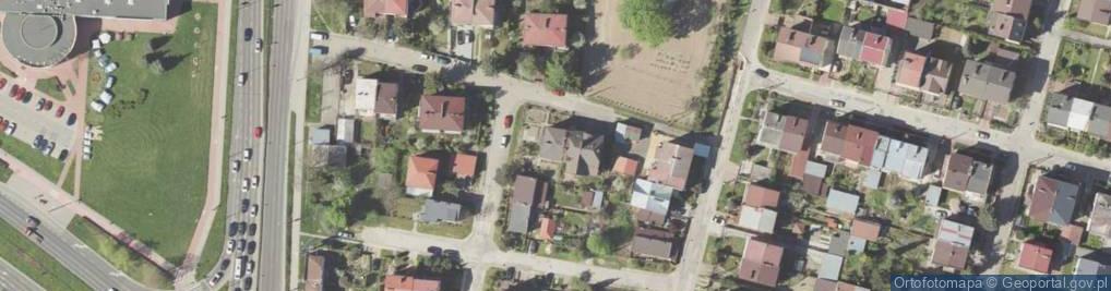 Zdjęcie satelitarne św. Magdaleny ul.