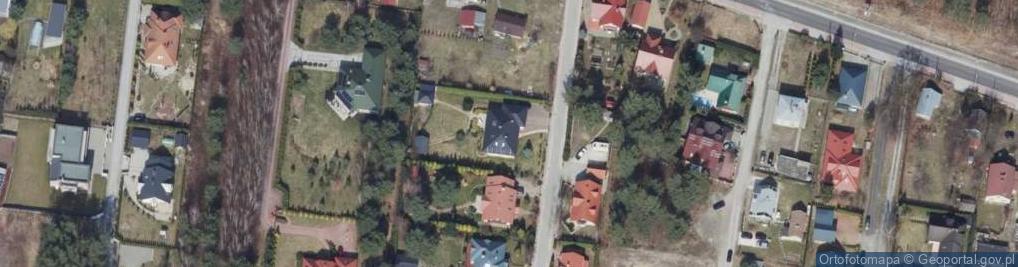 Zdjęcie satelitarne św. Anny ul.