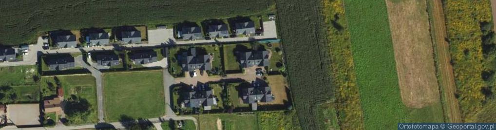 Zdjęcie satelitarne św. Faustyny ul.