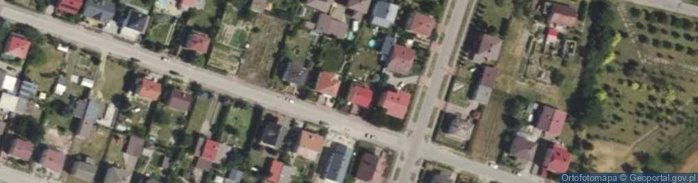 Zdjęcie satelitarne Świerkowa ul.