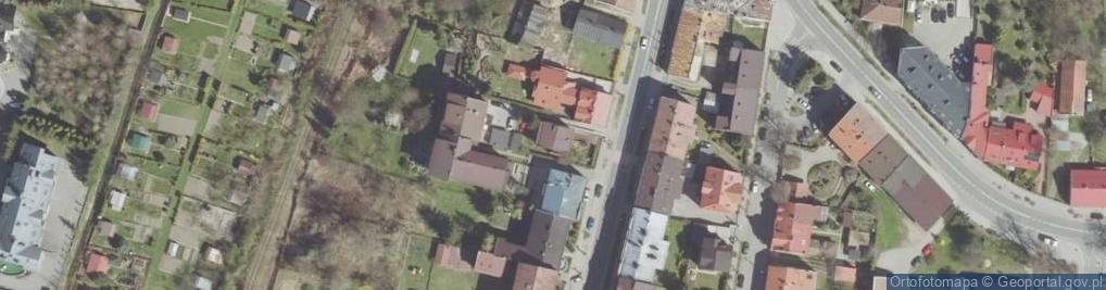 Zdjęcie satelitarne św. Kunegundy ul.