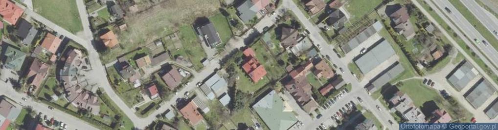 Zdjęcie satelitarne św. Rity ul.