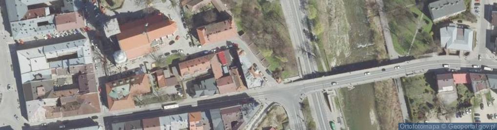 Zdjęcie satelitarne Świętej Małgorzaty ul.