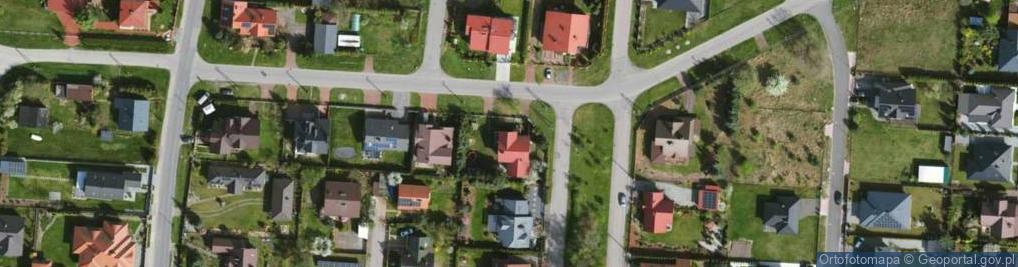 Zdjęcie satelitarne Świeża ul.