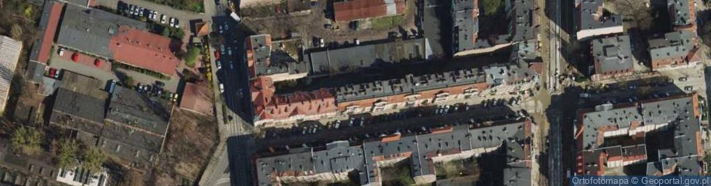 Zdjęcie satelitarne św. Czesława ul.