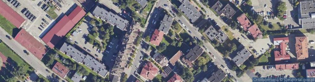 Zdjęcie satelitarne św. Jana Nepomucena ul.