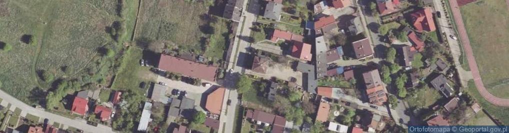 Zdjęcie satelitarne św. Wacława ul.