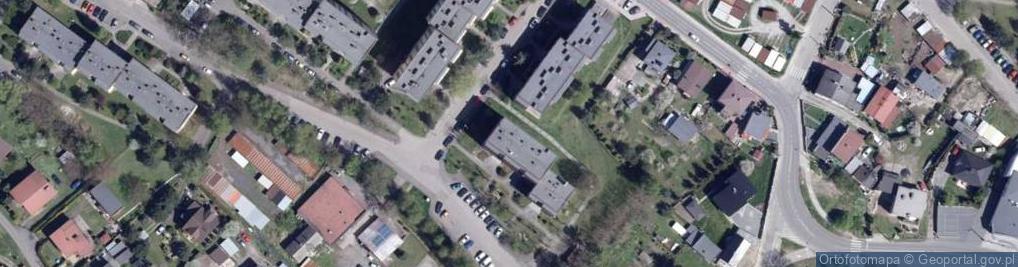 Zdjęcie satelitarne św. Maksymiliana ul.