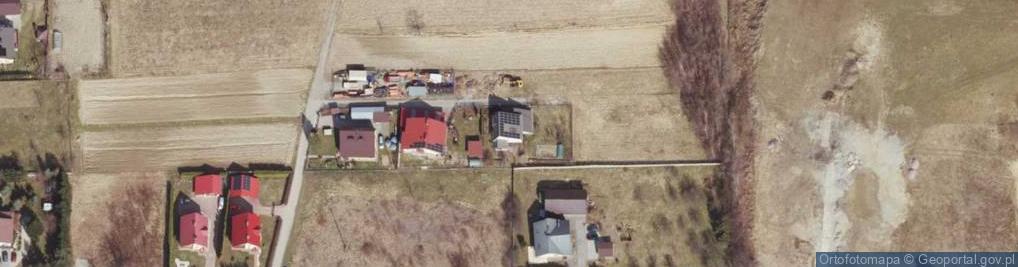 Zdjęcie satelitarne św. Agnieszki ul.
