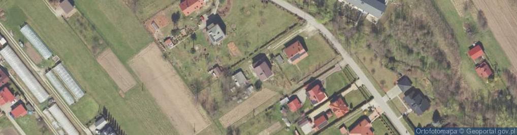 Zdjęcie satelitarne św. Faustyny ul.