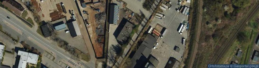 Zdjęcie satelitarne św. Klary z Asyżu ul.