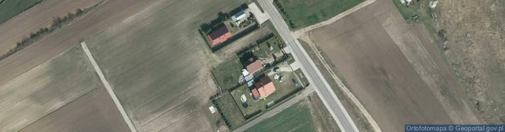 Zdjęcie satelitarne Święte ul.