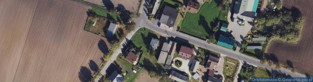 Zdjęcie satelitarne Święte ul.