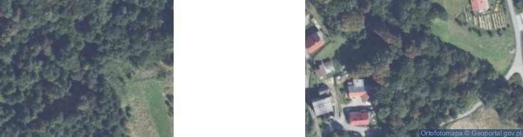 Zdjęcie satelitarne Świnna Poręba ul.