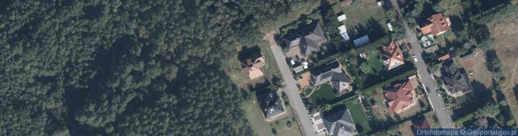 Zdjęcie satelitarne św. Huberta ul.