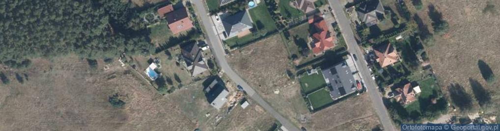 Zdjęcie satelitarne św. Huberta ul.