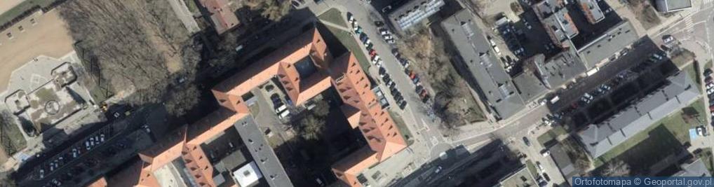 Zdjęcie satelitarne św. Jacka Odrowąża ul.