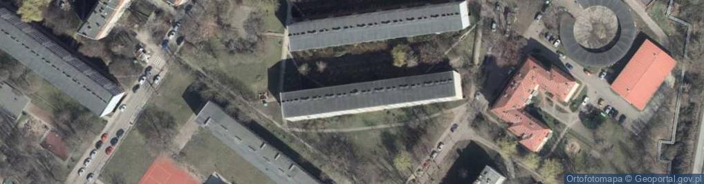 Zdjęcie satelitarne św. Kazimierza Królewicza ul.