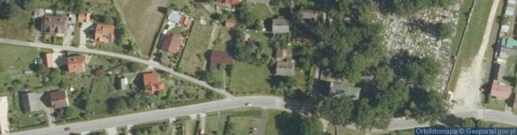 Zdjęcie satelitarne św. Stanisława ul.