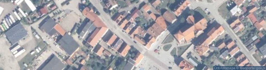 Zdjęcie satelitarne Świętojańska ul.
