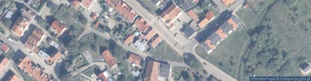Zdjęcie satelitarne Świętojańska ul.