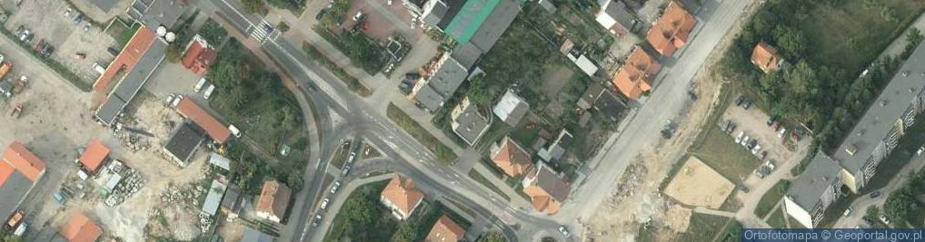 Zdjęcie satelitarne Świecka ul.