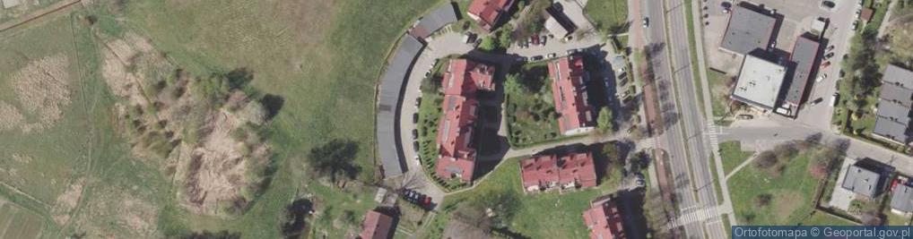 Zdjęcie satelitarne Świerzego Eugeniusza, ks. prał. ul.
