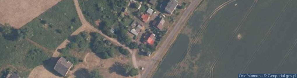 Zdjęcie satelitarne Świbne ul.