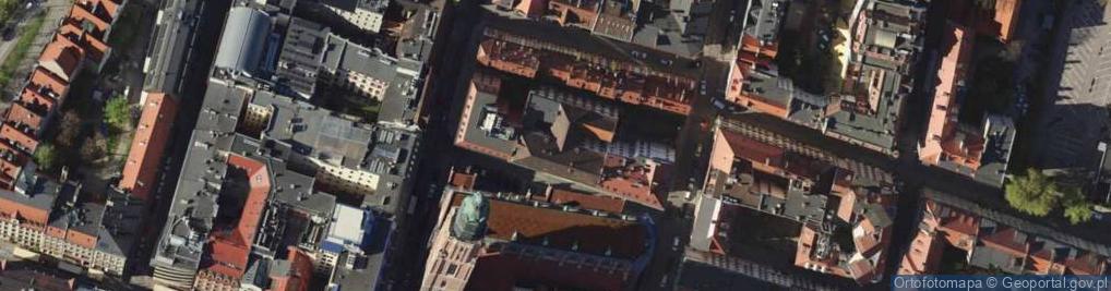 Zdjęcie satelitarne św. Elżbiety ul.
