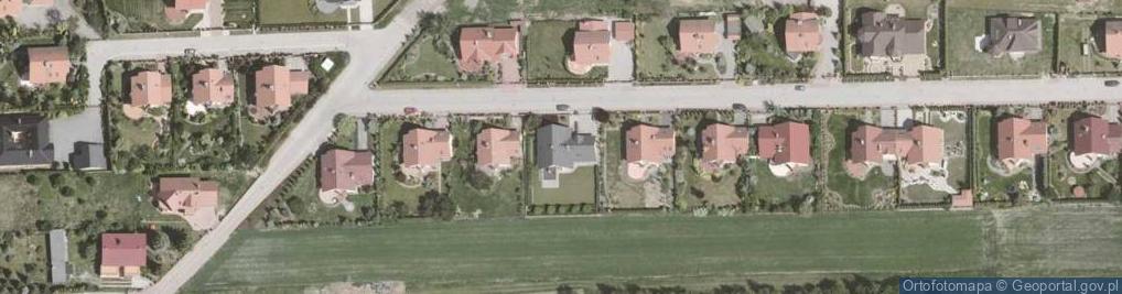Zdjęcie satelitarne Sylwestrowa ul.