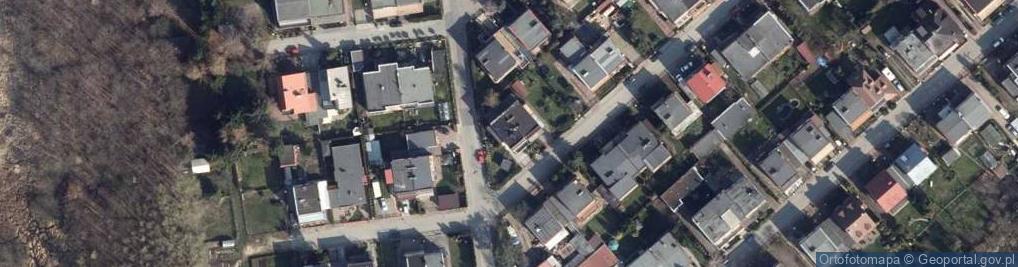 Zdjęcie satelitarne Synów Pułku ul.