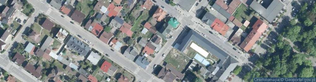 Zdjęcie satelitarne Szkolna ul.