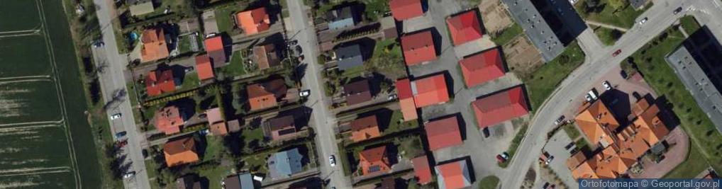 Zdjęcie satelitarne Szarych Szeregów ul.