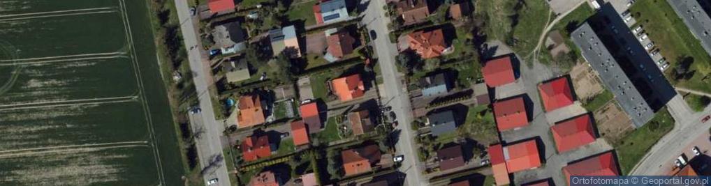 Zdjęcie satelitarne Szarych Szeregów ul.
