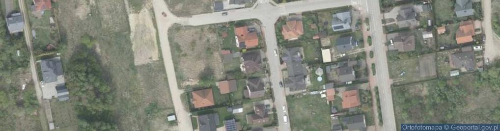 Zdjęcie satelitarne Szarych Szeregów ul.