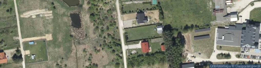 Zdjęcie satelitarne Szmaragdowa ul.