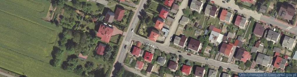 Zdjęcie satelitarne Szarych Szeregów ul.