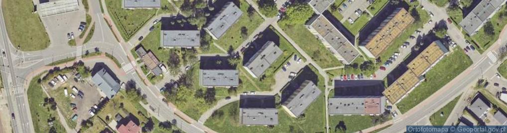 Zdjęcie satelitarne Szymały ul.