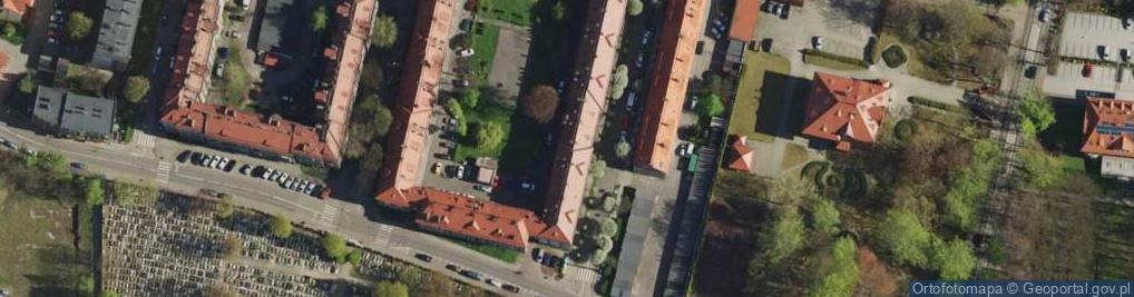 Zdjęcie satelitarne Szczepańska ul.