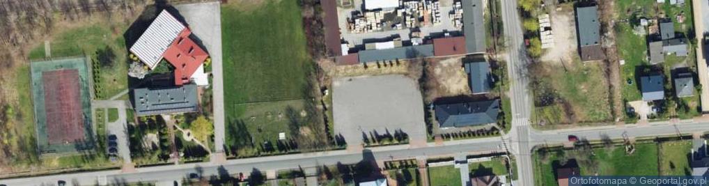 Zdjęcie satelitarne Szkolna ul.